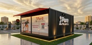 Pure Pilates aposta em estúdios em container para acelerar expansão e levar pilates a áreas de conveniência