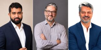 Integralmedica investe em tecnologia para colaboração em projeto com ES TECH e Logitech Da esquerda para a direita: Ellvis Ribeiro, Diretor da ES Tech; Gabriel Simone Ribeiro, CTO da Integralmedica; e Wagner Bernardes, Channel Manager da Logitech.
